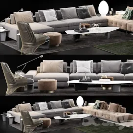 Minotti lawrence sofa 3